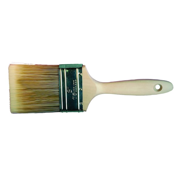 Pferd 4" Wall Natural bristles Bristle, Paint Brush, Wood Handle 89726 - main